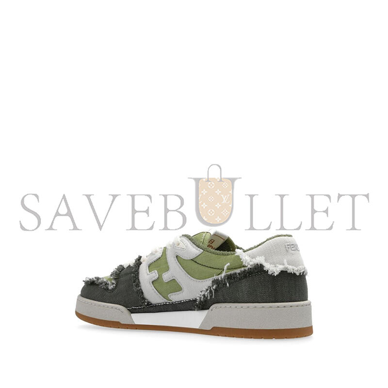 FENDI MATCH DENIM SNEAKERS 